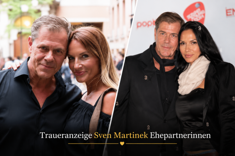 Traueranzeige Sven Martinek Ehepartnerinnen